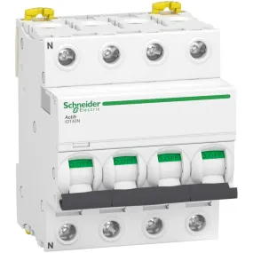 Acti9 iDT40N - disjoncteur modulaire - 4P - 40A - courbe C - 6000A/10kA (A9P24440)