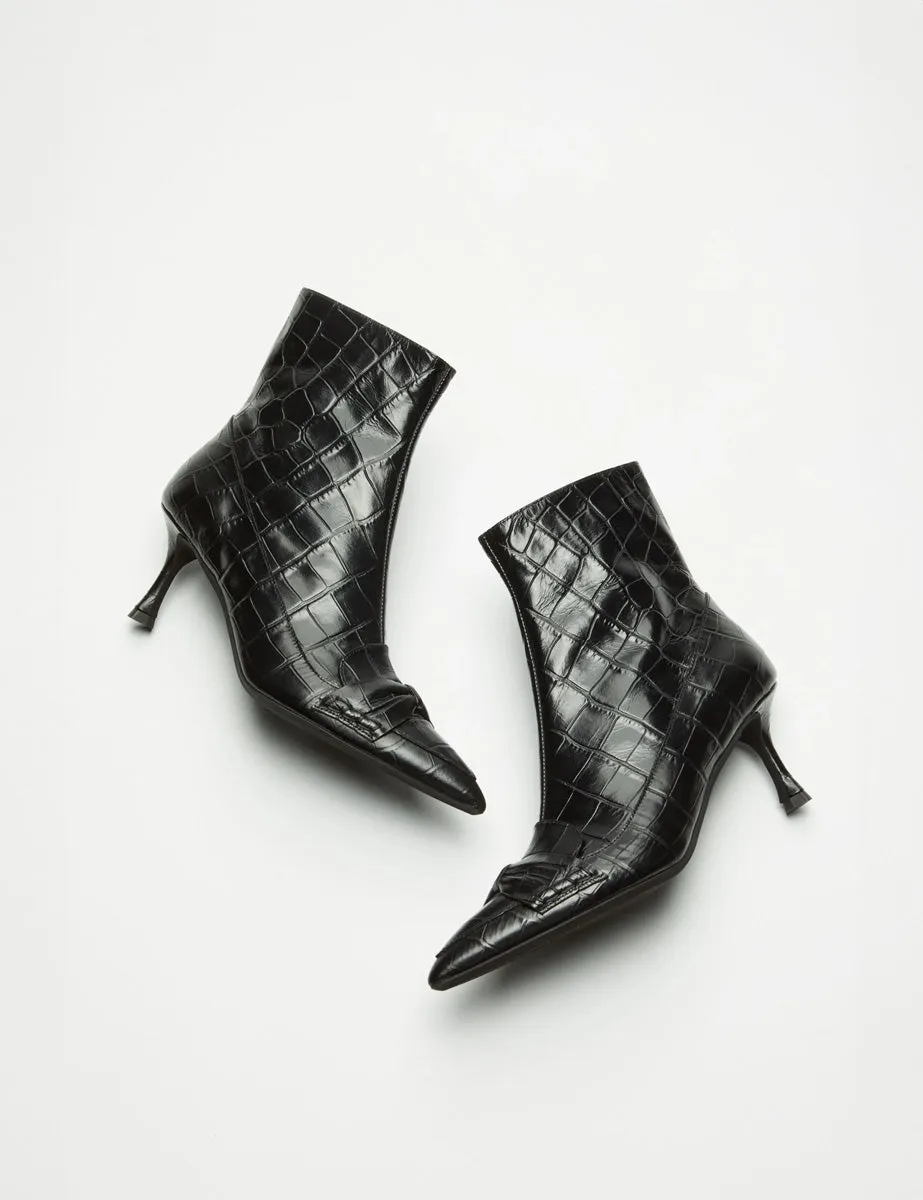 ankle boot nero