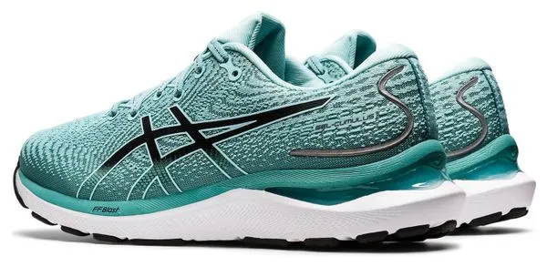 Asics Gel Cumulus 24 Scarpe da corsa verde donna