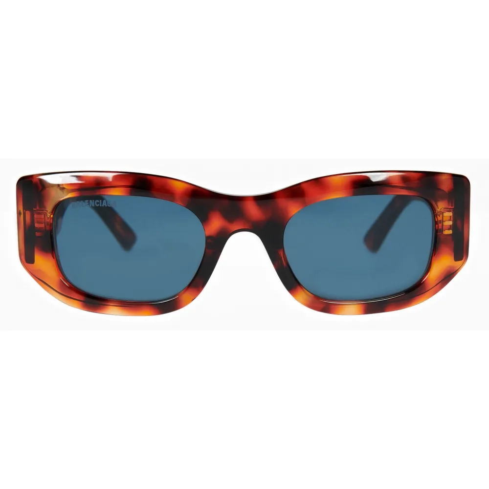 Balenciaga - Occhiali da Sole Blow Rectangle - Havana - Occhiali da Sole - Balenciaga Eyewear