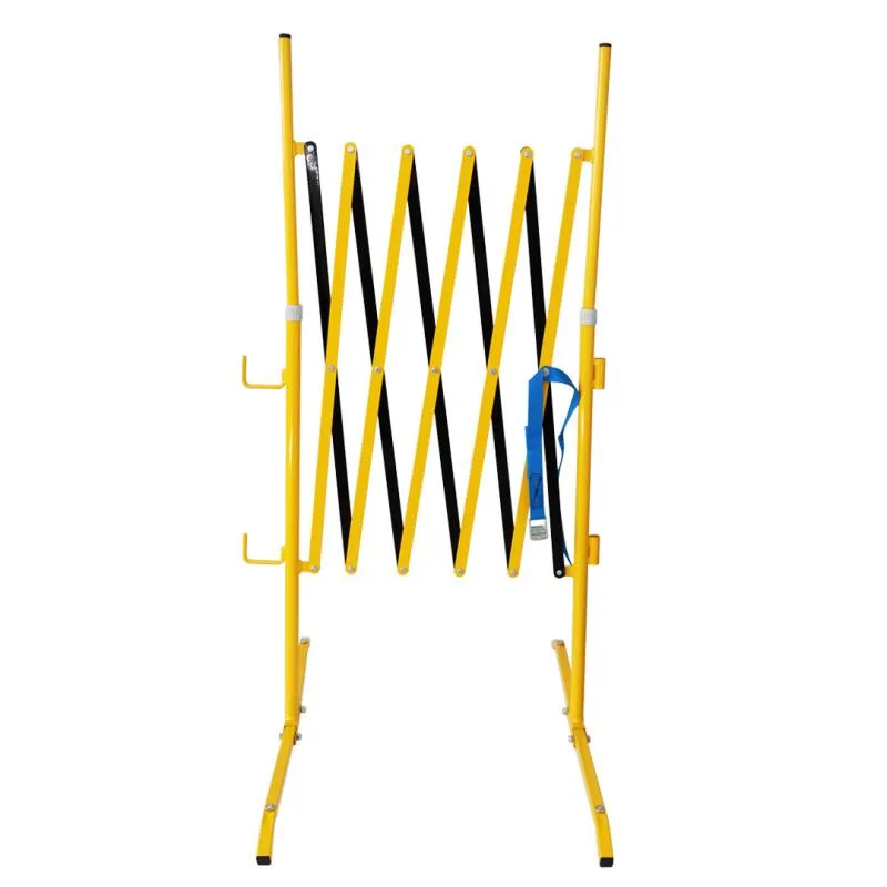 BARRIERE EXTENSIBLE DROITE 2m80 NOIR ET JAUNE