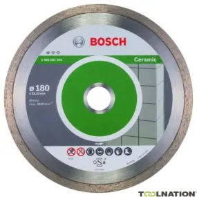 Bosch Bleu Accessoires 2608602204 Disque STD Céramique 180x22.23