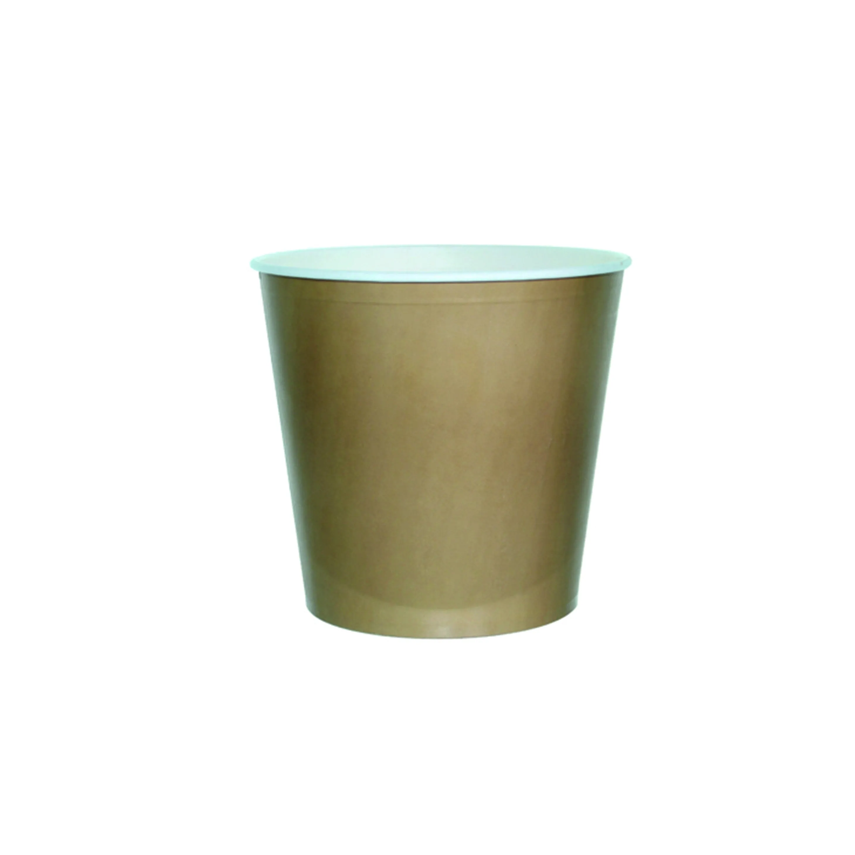 Bucket carton géant kraft 5100 ml Diam: 21,8 cm 21,8 x 21 cm - 25 unit 