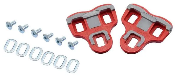 Cales Ritchey 7° pour Pédales Ritchey Echelon Rouge