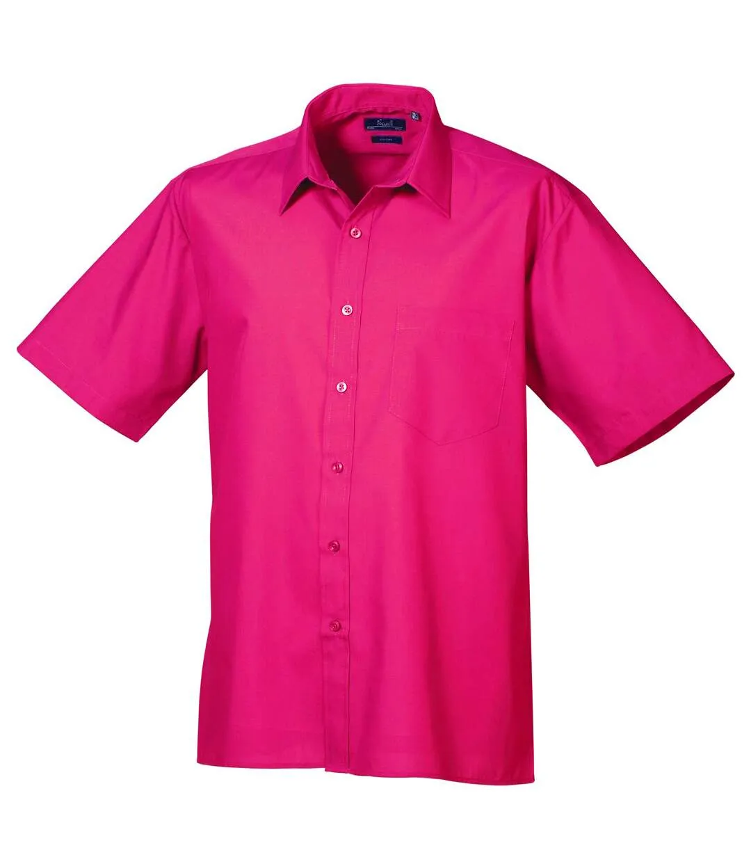 Chemise à manches courtes homme rouge Premier