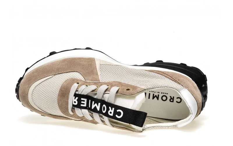 Cromier Sneaker in Leather / Beige