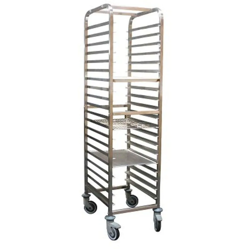 Echelle inox pâtissière à 20 niveaux en 600x400