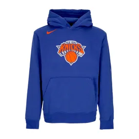 Felpa Cappuccio Uomo Nba Club Hoodie Neykni Rush Blue