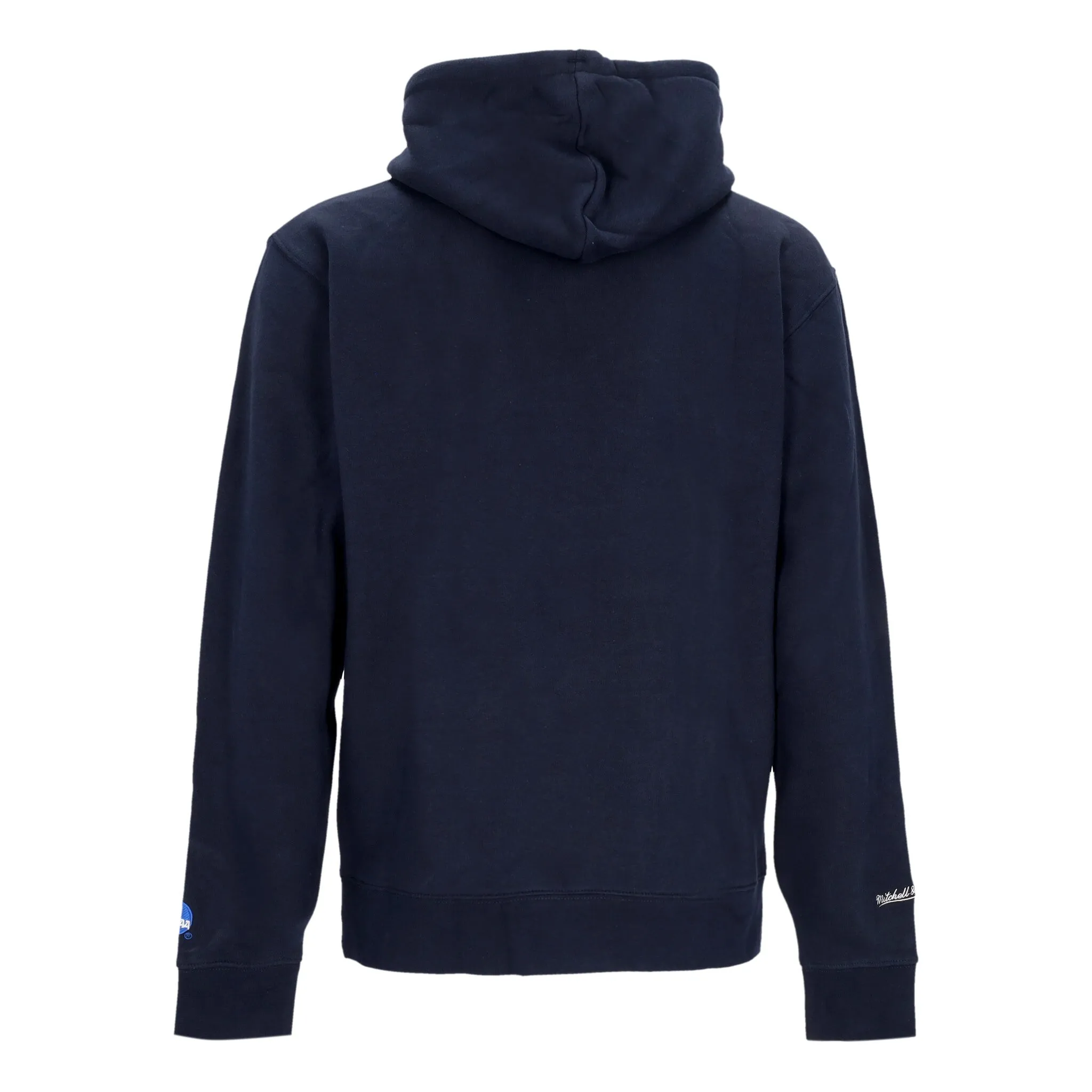 Felpa Cappuccio Uomo Ncaa Large Logo Hoodie Unchee Navy