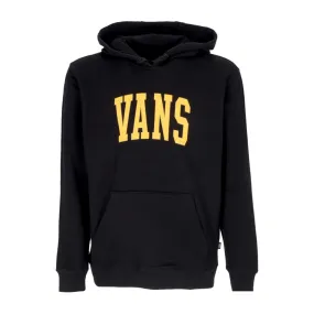 felpa cappuccio uomo varsity hoodie BLACK