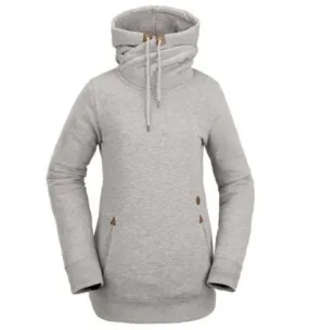 Felpa con cappuccio Volcom Tower P/O fleece (grigio erica) donna