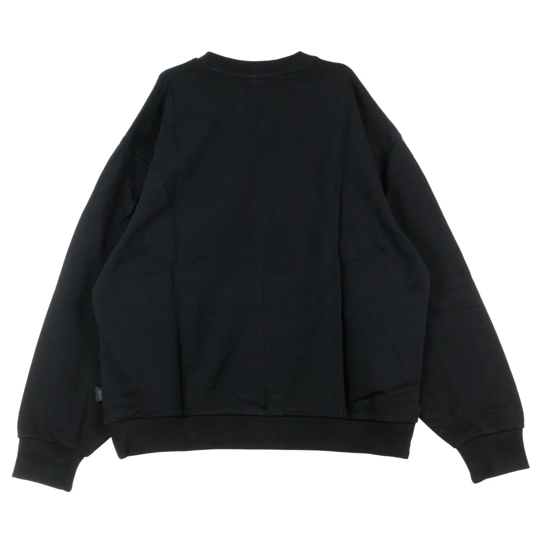 Felpa Girocollo Uomo B-arosa Crew Sweat Black