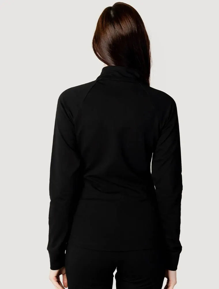 Felpa Sportiva Aperta Fila - Black