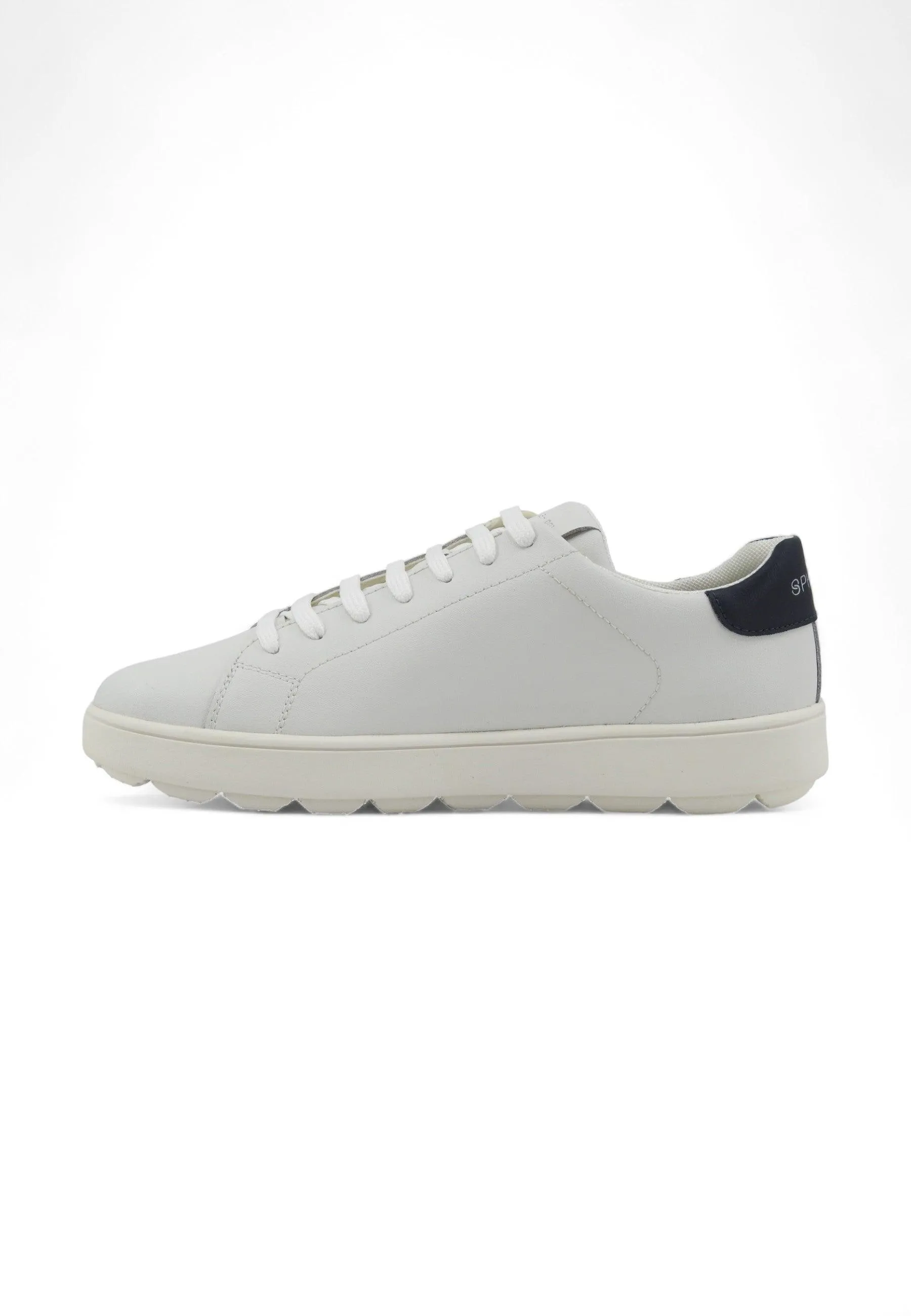 GEOX Spherica Sneaker Donna White Navy D45WEA09BBCC0899