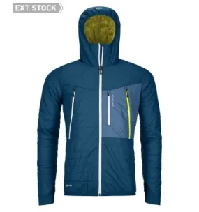 Giacca isolante Ortovox Swisswool Piz BoÈ Jacket (Petrol Blue) uomo