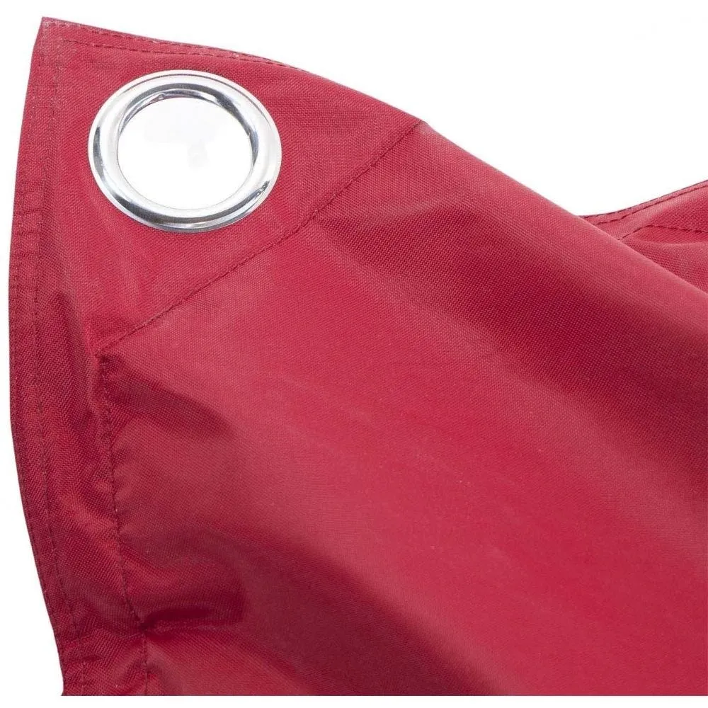 Grand coussin uni maxi bordeaux