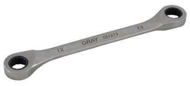 Gray Tools 551011 Clé rochet fermée 10mm x 11mm x 12 pans