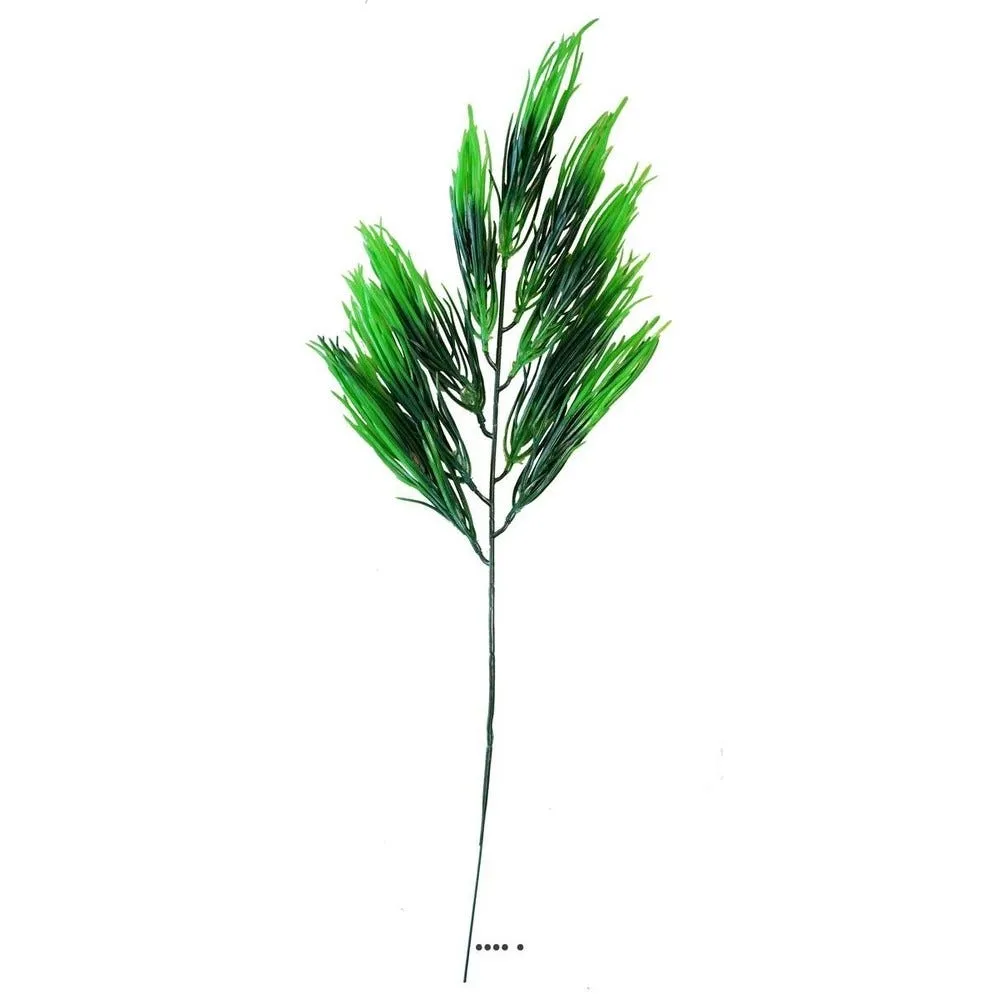 Herbe factice en piquet h50cm plastique extérieur très dense 9 têtes