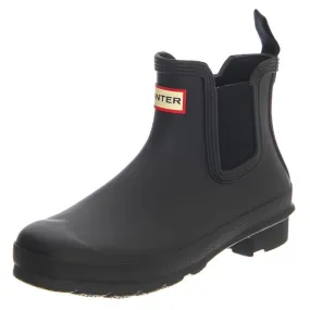 HUNTER Original Chelsea Boot Black - Stivaletti Donna Neri    