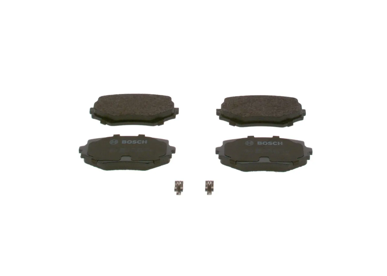 Jeu de 4 plaquettes de frein à disque BOSCH 0986424669 