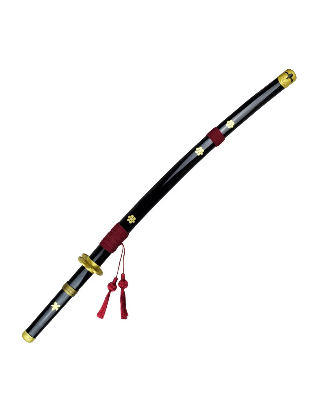 Katana noir One Piece Enma (97 cm.) ⚔️ Boutique Épées