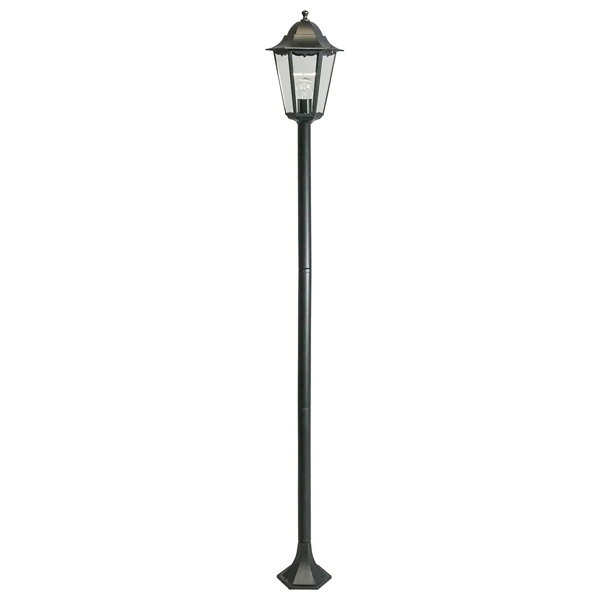 Lampe d'extérieur sur pied classique noire 170 cm IP44 - Nouvelle-Orléans