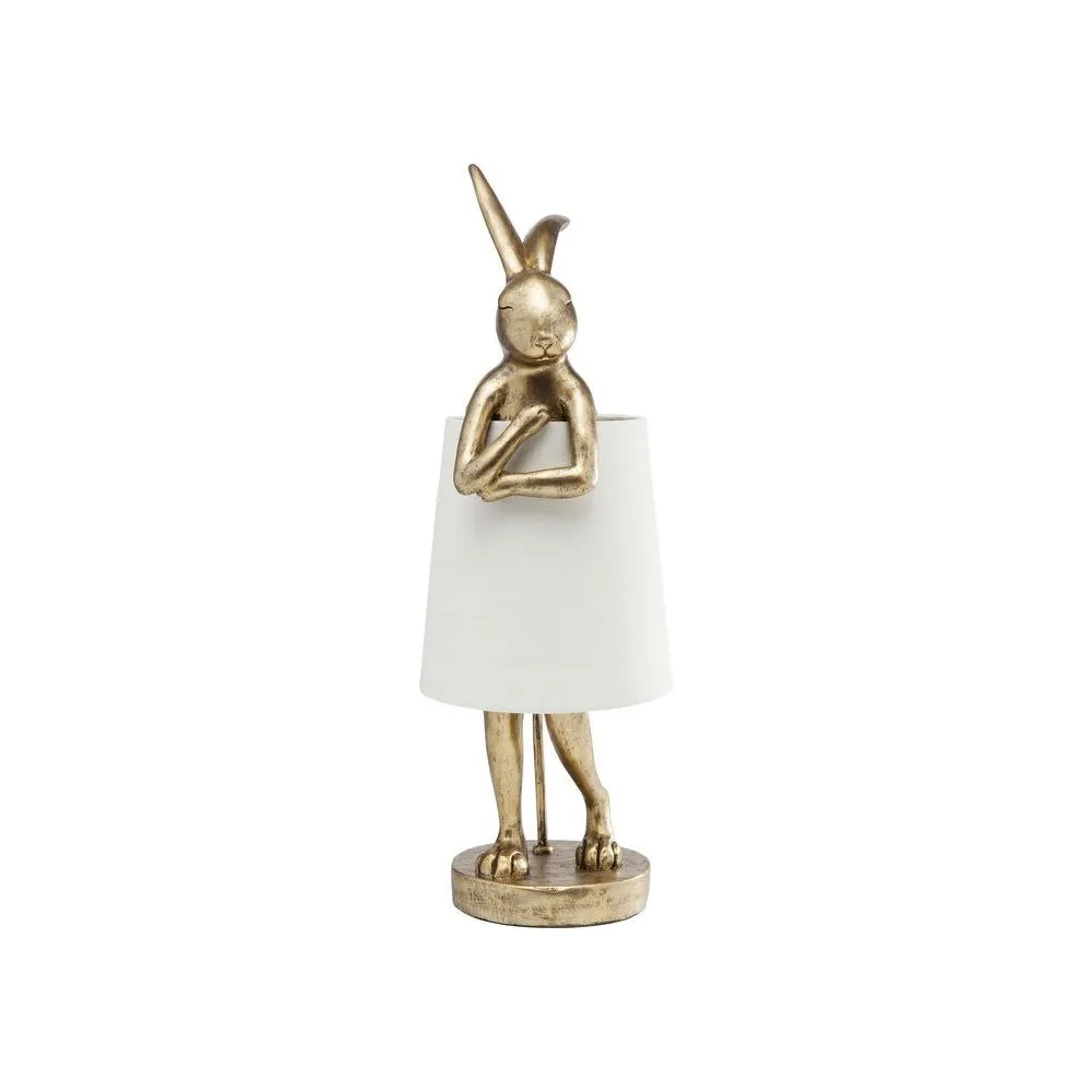 Lampe à poser lapin doré RABBIT
