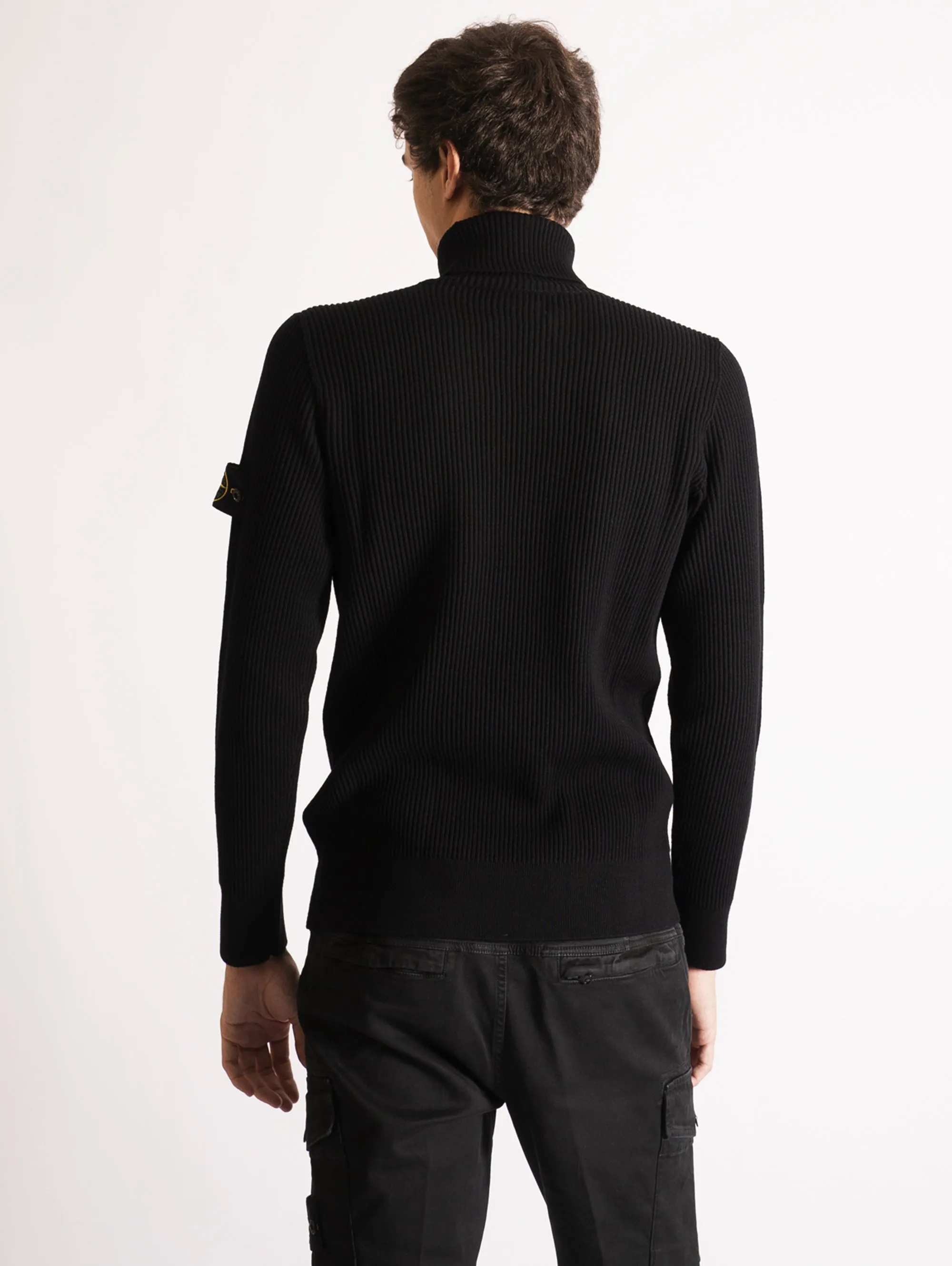 Maglia Collo Alto Nero