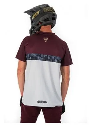 Maglia manica corta bordeaux Animoz Wild