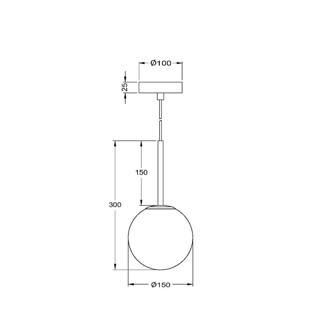 MAYTONI MOD321PL-01B Suspension noire mat BASIC FORM