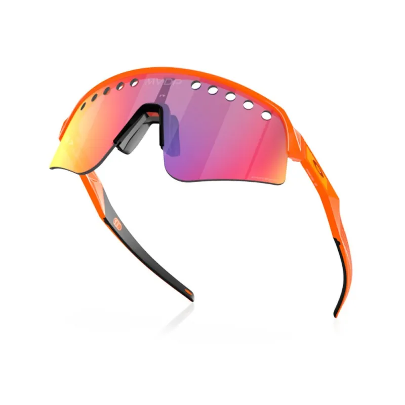 Oakley Occhiali Ciclismo Sutro Lite Sweep MVDP Orange Sparkle/Prizm Road