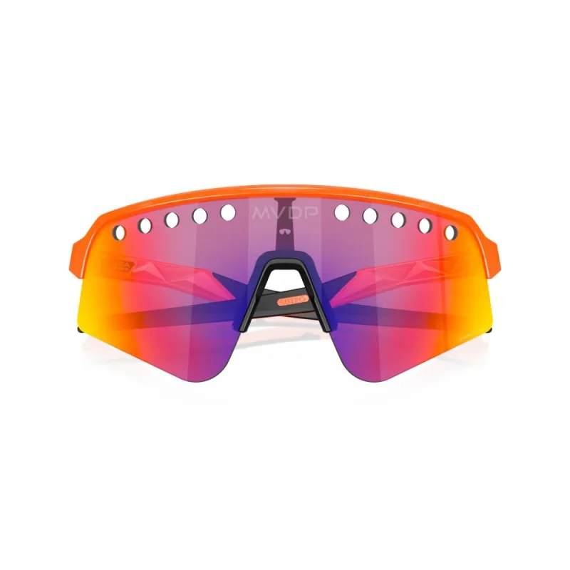 Oakley Occhiali Ciclismo Sutro Lite Sweep MVDP Orange Sparkle/Prizm Road