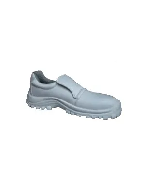 PAIRE DE MOCASSINS BLANCS T45
