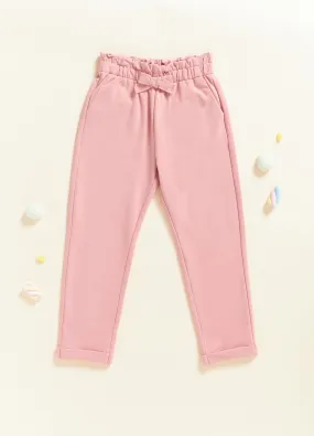 Pantalone in felpa di cotone stretch IANA bambina