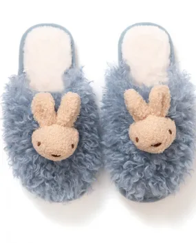 Pantofole in cotone felpato con coniglio carino da donna autunno e inverno Pantofole in peluche calde per la casa