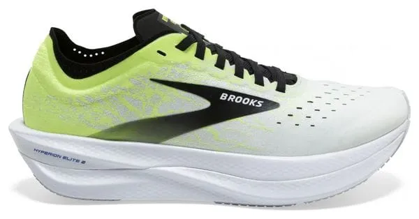 Prodotto ricondizionato - Brooks Hyperion Elite 2 Bianco Argento Giallo Scarpe da Corsa