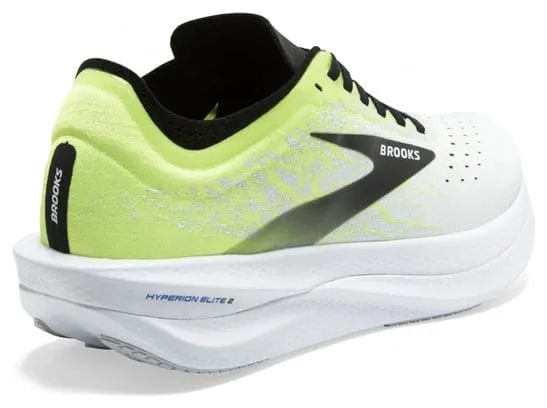 Prodotto ricondizionato - Brooks Hyperion Elite 2 Bianco Argento Giallo Scarpe da Corsa