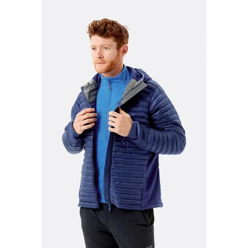 Rab Cirrus Flex 2.0 (Nightfall Blue) top isolante con cappuccio per uomo