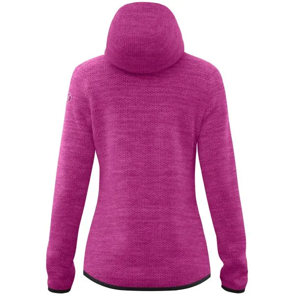 REDELK TAMBORA 2 Lavender Rose Melange pile aperto con cappuccio donna