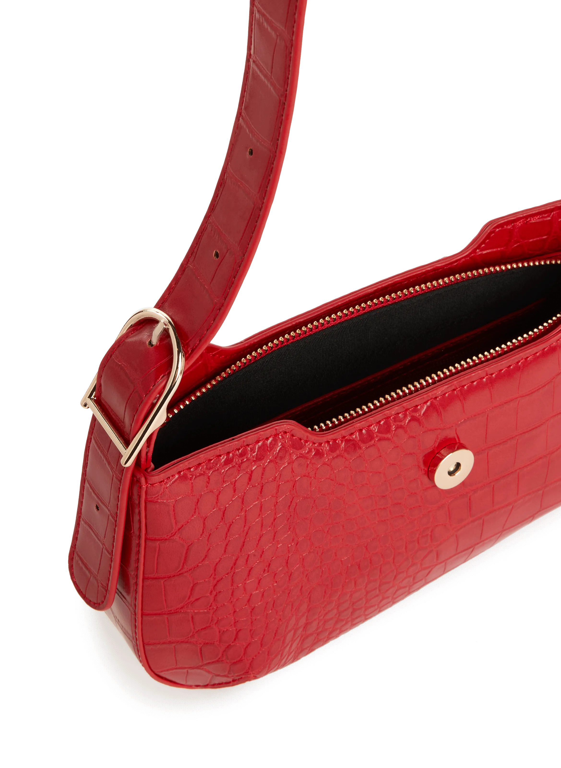 SAC HOBO EMBOSSé CROCODILE - AU PRINTEMPS PARIS pour FEMME | Printemps