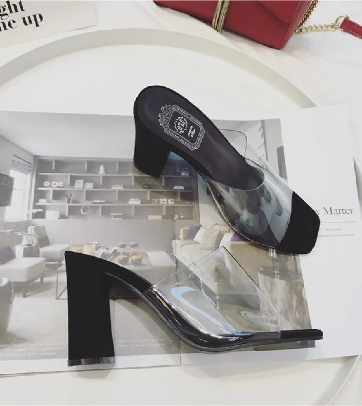 Sandali da donna Tacchi alti Pelle di serpente Scarpe moda donna Décolleté estivi Cinturino con fibbia Pu Punta quadrata Donna S