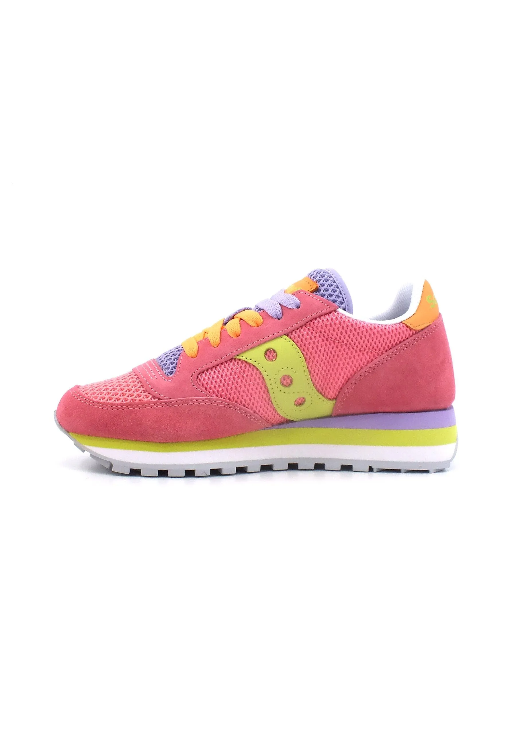 SAUCONY Jazz Triple Summer Sneaker Donna Light Pink Lime S60766-1