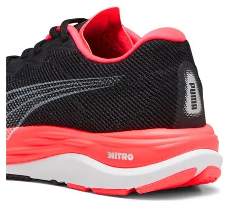 Scarpe da corsa Puma Velocity Nitro 2 Donna Nero / Rosso