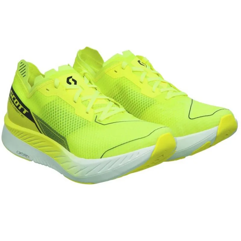 Scarpe da corsa Scott Speed Carbon Rc (giallo/bianco Uomo)