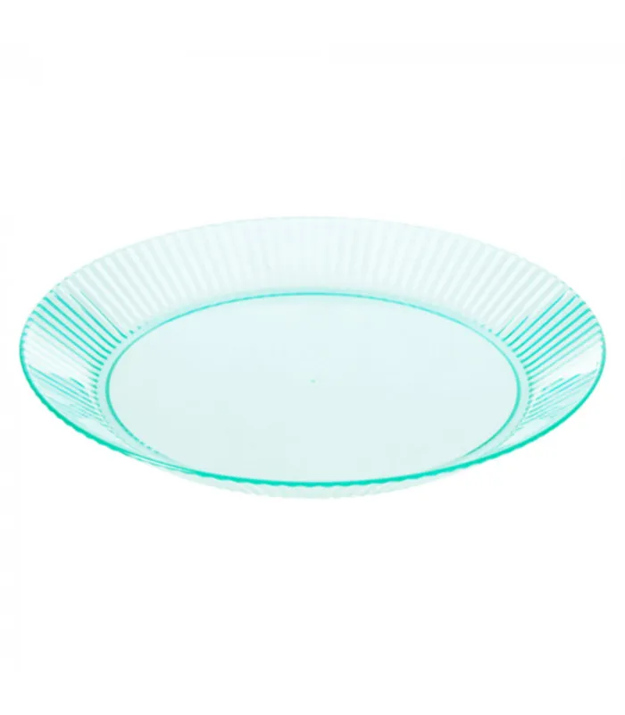 Set de 4 assiettes multicolores pique nique