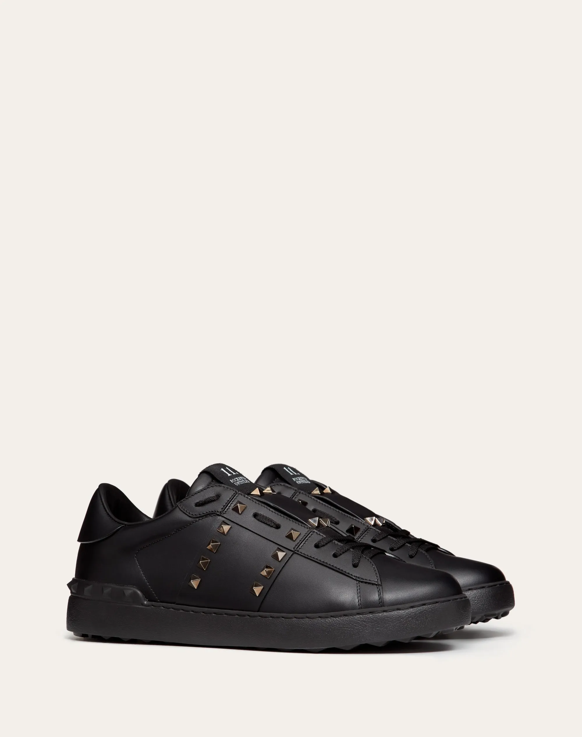 SNEAKER ROCKSTUD UNTITLED IN VITELLO