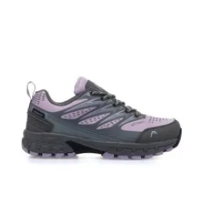 Sneakers trekking grigie e viola da donna