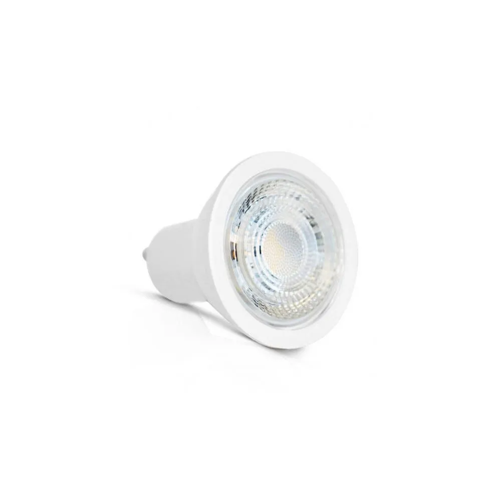 Spot led gu10 6w 450lm 38° ø50mm blanc chaud 2700k