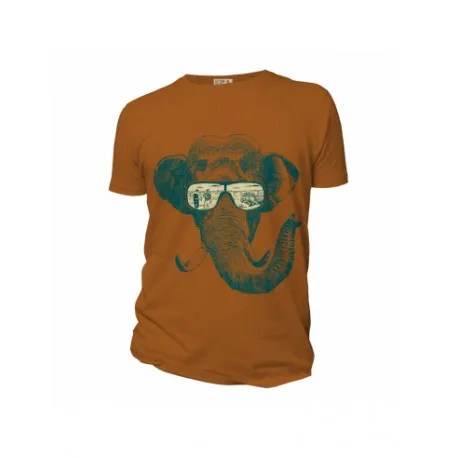 Tee-shirt coton bio Mémoire d'éléphant S