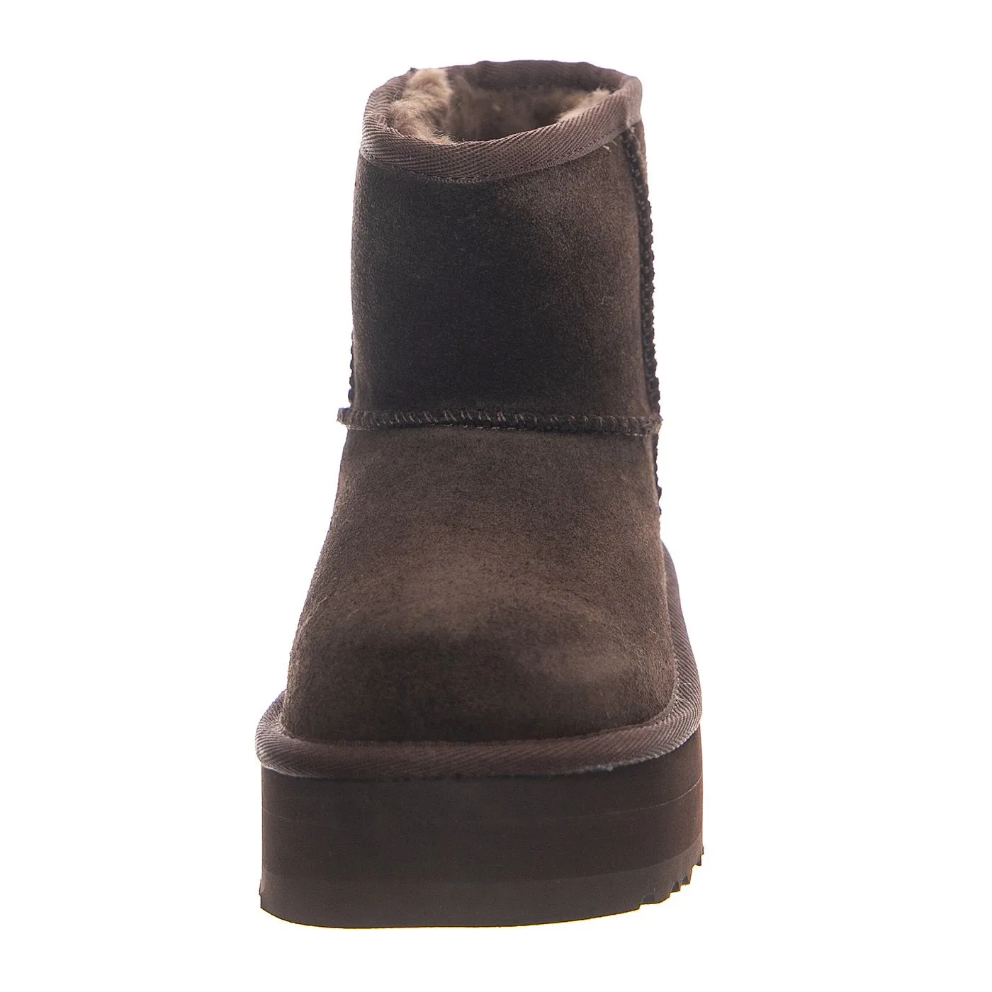 Ugg Mount Hope Fleece Brown - Stivaletti Bambini Marroni    